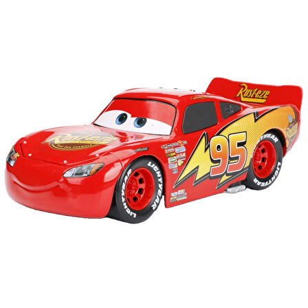 Jada 1/24 JADA Lightning McQueen Free Wheel Koleksiyonluk Model Araba