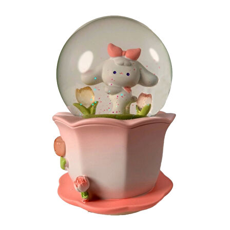 Kar Küresi 2025 Yılbaşı Yeni Yıl Hediyelik Çiçek LLM-HDY0263