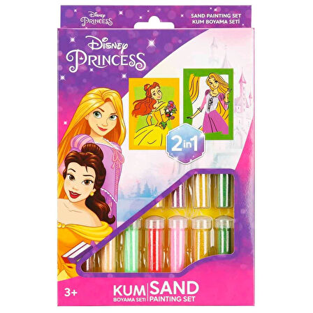 2in1 Princess Kum Boyama Seti