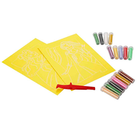 2in1 Princess Kum Boyama Seti