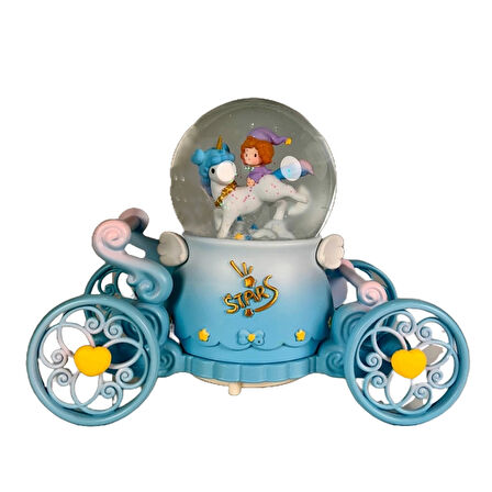 Kar Küresi Fayton 2025 Yılbaşı Yeni Yıl Hediyelik Küçük Boy LLM-HDY0315