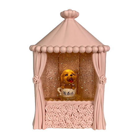 Plastik Dikdörtgen 2025 Yılbaşı Yeni Yıl Hediyelik Kar Küresi LLM-HDY0373