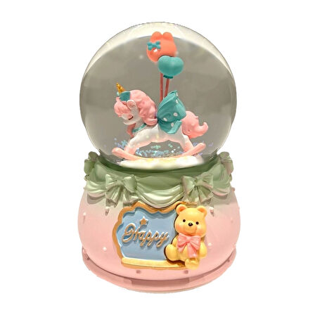 Kar Küresi 2025 Yılbaşı Yeni Yıl Hediyelik Orta Boy LLM-HDY0319