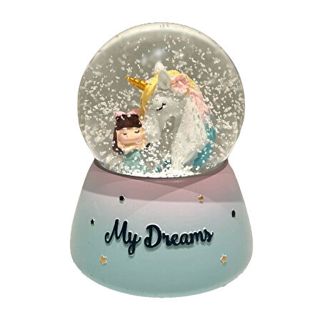 Kar Küresi 2025 Yılbaşı Yeni Yıl Hediyelik Orta Boy LLM-HDY0301