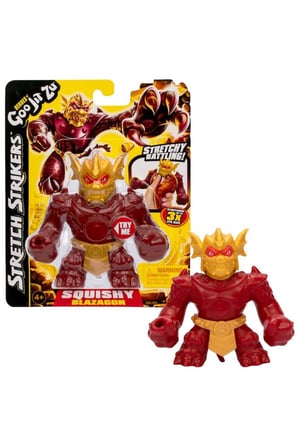 Goo Jit Zu Stretch Strikers Esnek Uzayan Yumuşak Tekli Figür Paket - Blazagon
