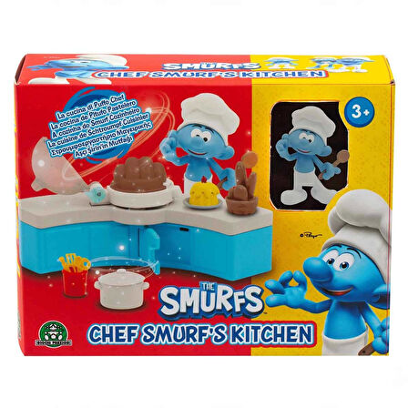 Şirinler Figür ve Mutfak Oyun Seti - 1 ADET