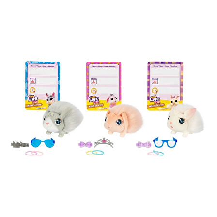 Little Live Pets İnteraktif Doğum Yapan Tavşan Anne ve Yavruları Oyun Seti