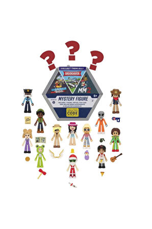 Roblox Brookhaven Murder Mystery 2 - Jail Break Oyunlarının Sürpriz Figürü - 1 ADET