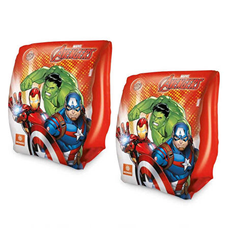 Avangers Figürlü Deniz Havuz Çocuk Yüzücü Şişme Kolluk