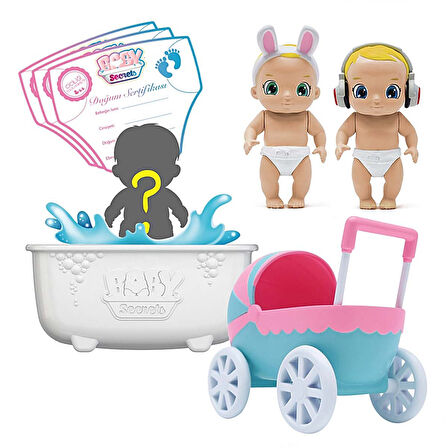 Baby Secrets Sürpriz Figür ve Bebek Arabası Seti - 1 ADET