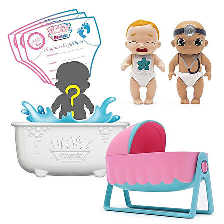 Baby Secrets Sürpriz Figür ve Bebek Arabası Seti - 1 ADET