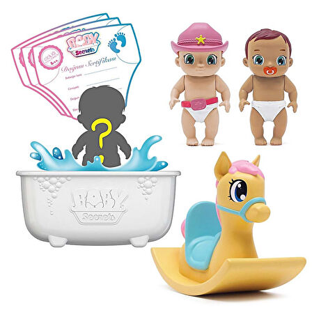 Baby Secrets Sürpriz Figür ve Bebek Arabası Seti - 1 ADET
