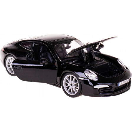 1:24 Porsche 911 Carrera S Model Araba - Siyah