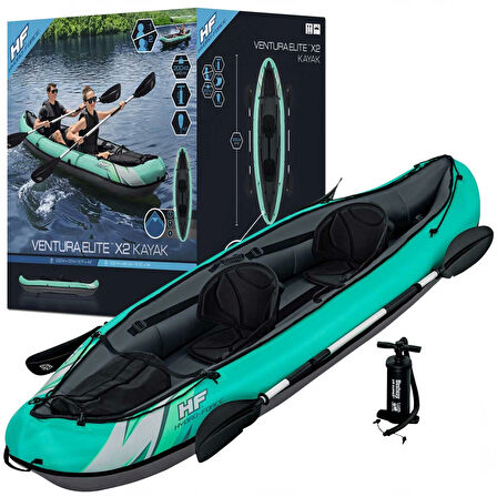 Hydro Force Ventura Elite X2 Kayak Şişme Bot 330 x 86 x 48 cm