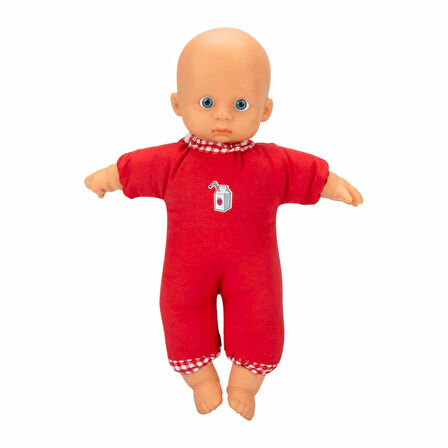 Dolgulu Bez Kel Bebek  20 CM