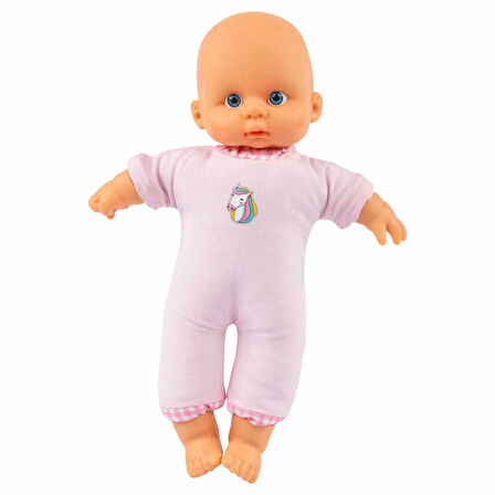 Dolgulu Bez Kel Bebek  20 CM