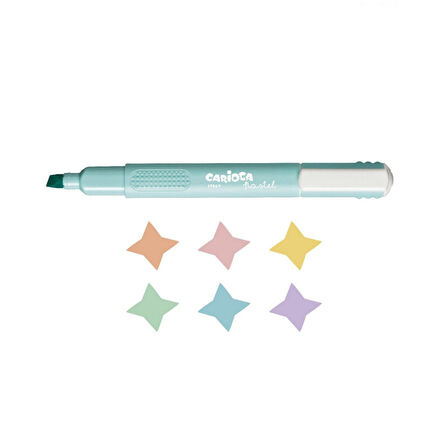 Carioca Pastel Marker 6'lı