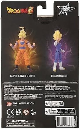 Dragon Ball Super Majin Vegeta Dragon Stars Bandai Aksiyon Figürü Eklemli Anime Oyuncak 17 cm