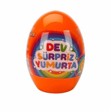 Dev Sürpriz Yumurta Oyuncaklı Kumbara Karışık Renk 3+ Yaş 26 cm