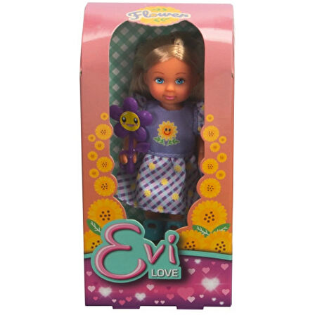 Evi Love Flowers - Çiçekli Oyuncak Model Bebek 15 CM - 1 ADET