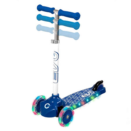 Evo 3 Tekerlekli Move'n Groove Işıklı Mavi Scooter