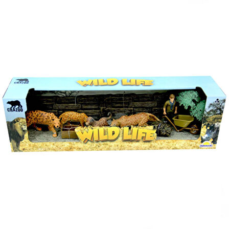 Farm World Vahşi Hayvanlar Oyun Seti Seri 1