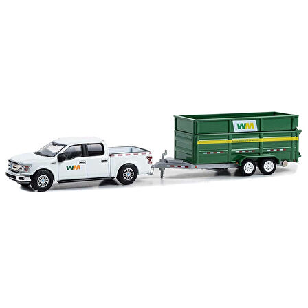 Greenlight 1:64 2018 Ford F-150 XLT with Double-Axle Dump