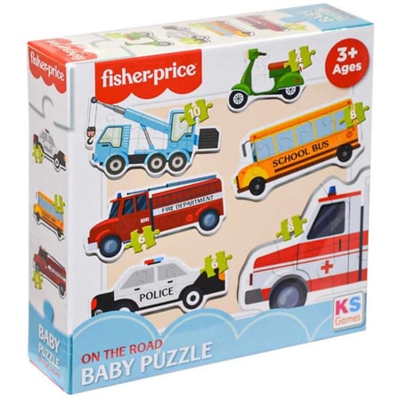 Price Baby On The Road 6 in 1 Puzzle