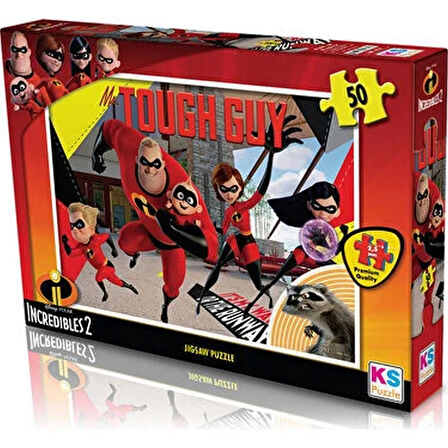 Incredibles 50 Parça Puzzle