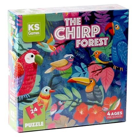 The Chirp Forest Pre School 24 Parça Puzzle