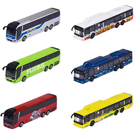 Majorette Şehir Otobüsü Metal Model - 1 ADET