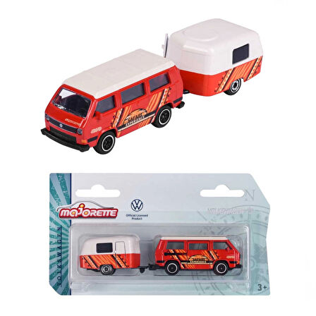 Majorette Römorklu Volkswagen The Originals Model Araba - 1 ADET