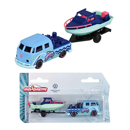 Majorette Römorklu Volkswagen The Originals Model Araba - 1 ADET
