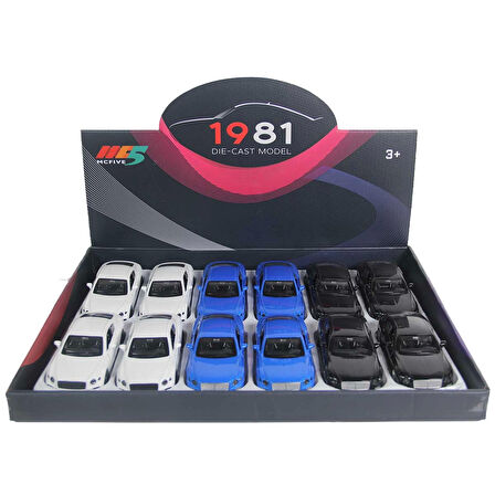 Metal Çek Bırak Araba - 12 CM - 1 ADET