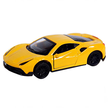 Metal Çek Bırak Spor Araba - 10.5 CM - 1 ADET