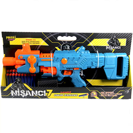 Nişancı 7 Pilli Dart Atan Oyuncak