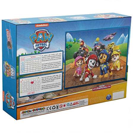 Paw Patrol 100 Parça Puzzle