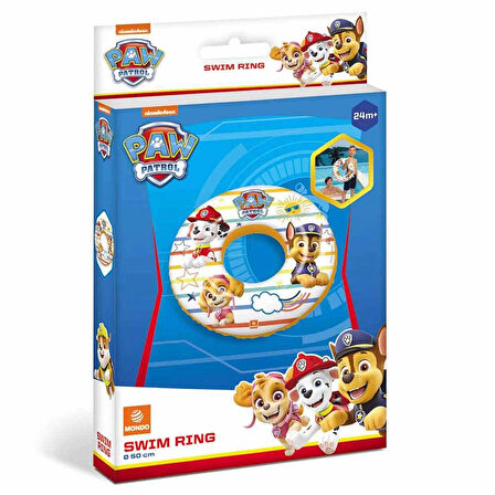 Paw Patrol Figürlü Deniz Havuz Çocuk Yüzücü Can Simidi 50 cm