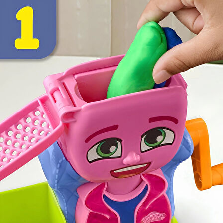 Renkli Kuaför Salonu Oyun Hamuru Seti