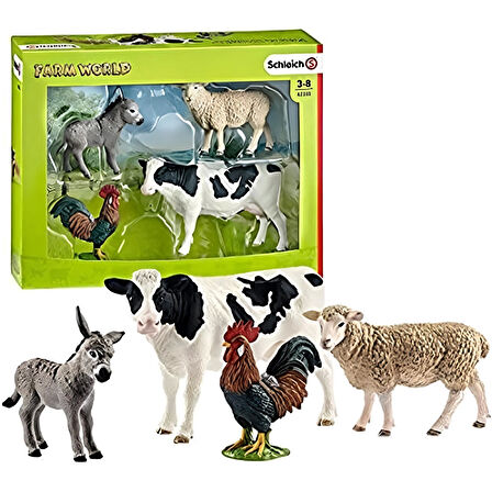 Schleich FW Başlangıç 4 li Hayvan Figür Seti