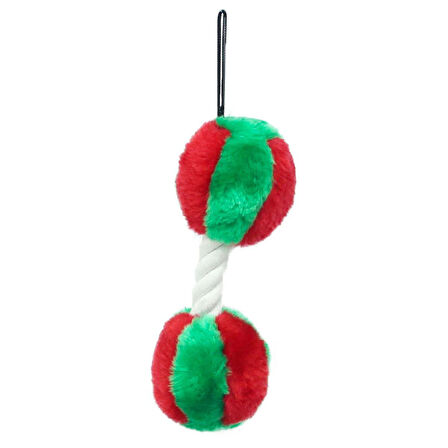 Sesli Peluş Halter - 17 CM