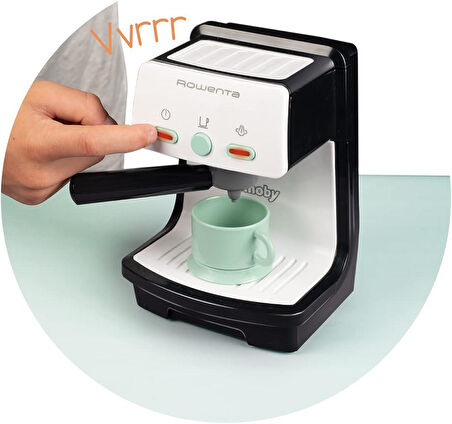 Işıklı ve Ses Efektli Oyuncak Espresso Kahve Makinesi