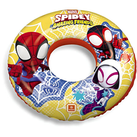 Spidey Figürlü Deniz Havuz Çocuk Yüzücü Can Simidi 50 cm