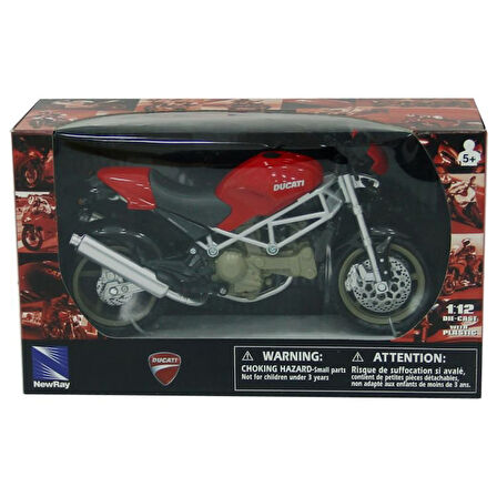 1:12 Ducati Monster S4 Model Motor - 16 CM