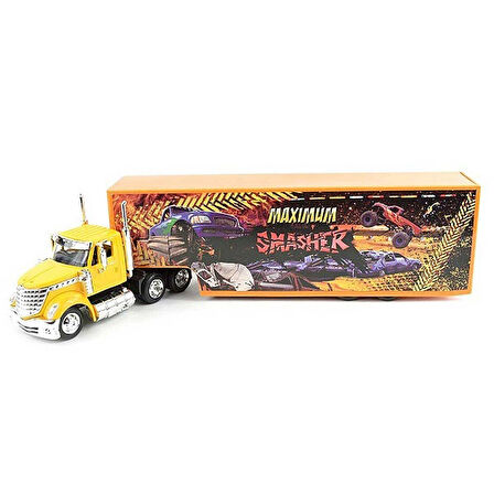 1:43 Long Haul International Lonestar Taşıyıcı Tır - 39 CM