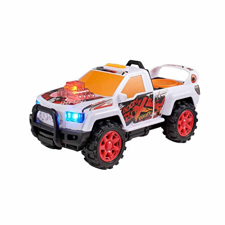 Street Moverz Sesli ve Işıklı Motorize Kamyonet - 27 CM