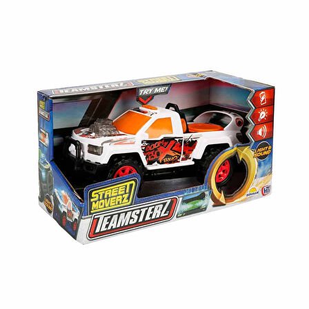 Street Moverz Sesli ve Işıklı Motorize Kamyonet - 27 CM