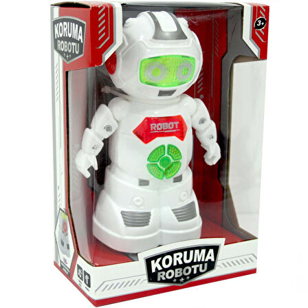 Türkçe Konuşan Pilli Koruma Robotu - 24 CM