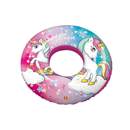 Unicorn Figürlü Deniz Havuz Çocuk Yüzücü Can Simidi 50 cm