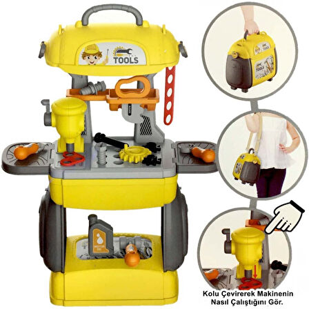 Çantalı Portatif Tamir Seti - 28 PARÇA